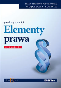 Elementy prawa -  - książka