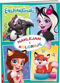 Enchantimals Naklejam i koloruję -  - książka