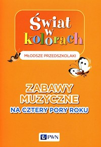 Świat w kolorach Młodsze przedszkolaki + CD - Borys Klaudia - książka