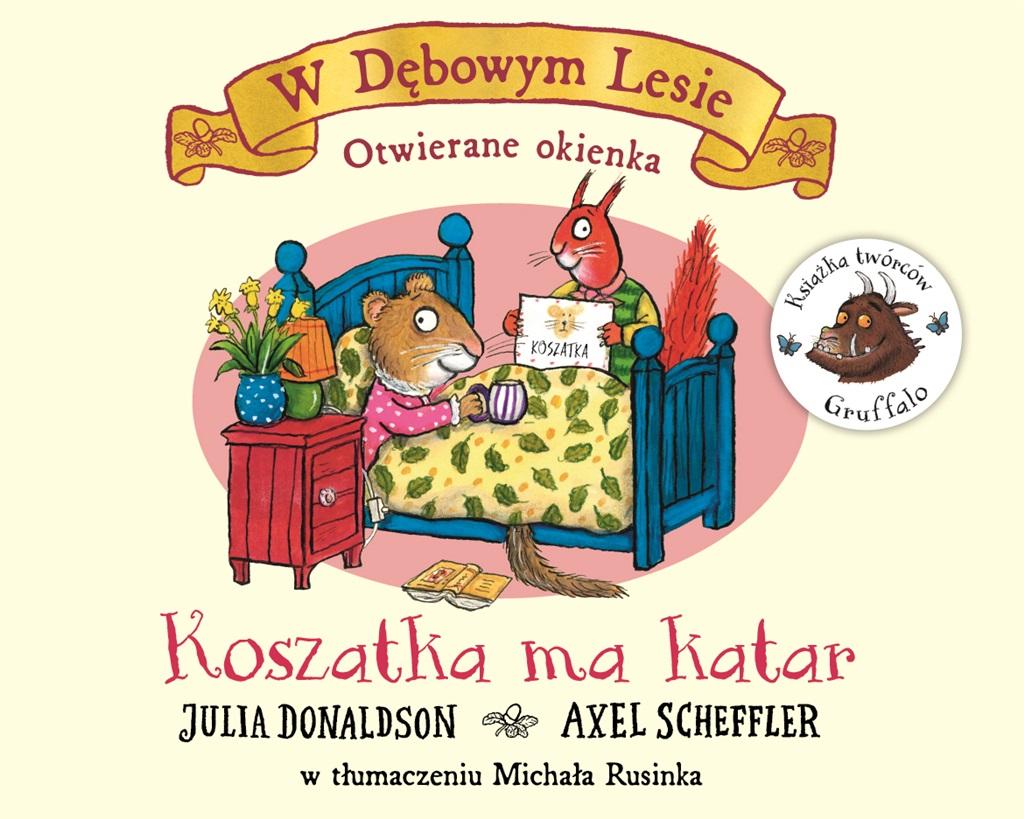 Koszatka ma katar - Julia Donaldsom - książka