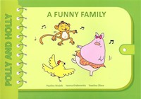 A funny family Polly and Holly - Brożek Paulina, Grabowska Iwona, Śliwa Ewelina - książka