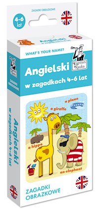 Angielski 4-6 lat. Zagadki obrazkowe. Kapitan Nauka - Magdalena Bogusz - książka