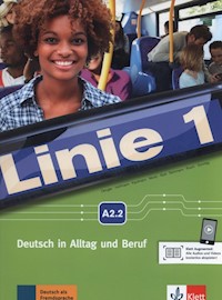 Linie 1 A2.2 Kurs- und Ubungsbuch +DVD - Dengler Stefanie, Hoffmanna Ludwig, Kaufmann Susan - książka