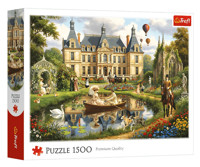 Puzzle 1500 Pałac nad wodą -  - książka