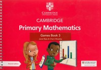 Cambridge Primary Mathematics Games Book 3 with Digital Access - Rees Janet, Moseley Cherri - książka