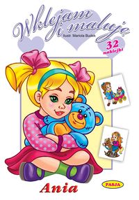 Wklejam i maluję - Ania - Budek Mariola - książka