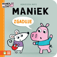 Maniek zgaduje - Agnieszka Matz - książka
