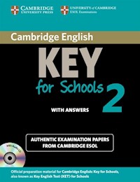 Cambridge English Key for Schools 2 Self-study Pack (Student's Book with Answers and Audio CD) -  - książka